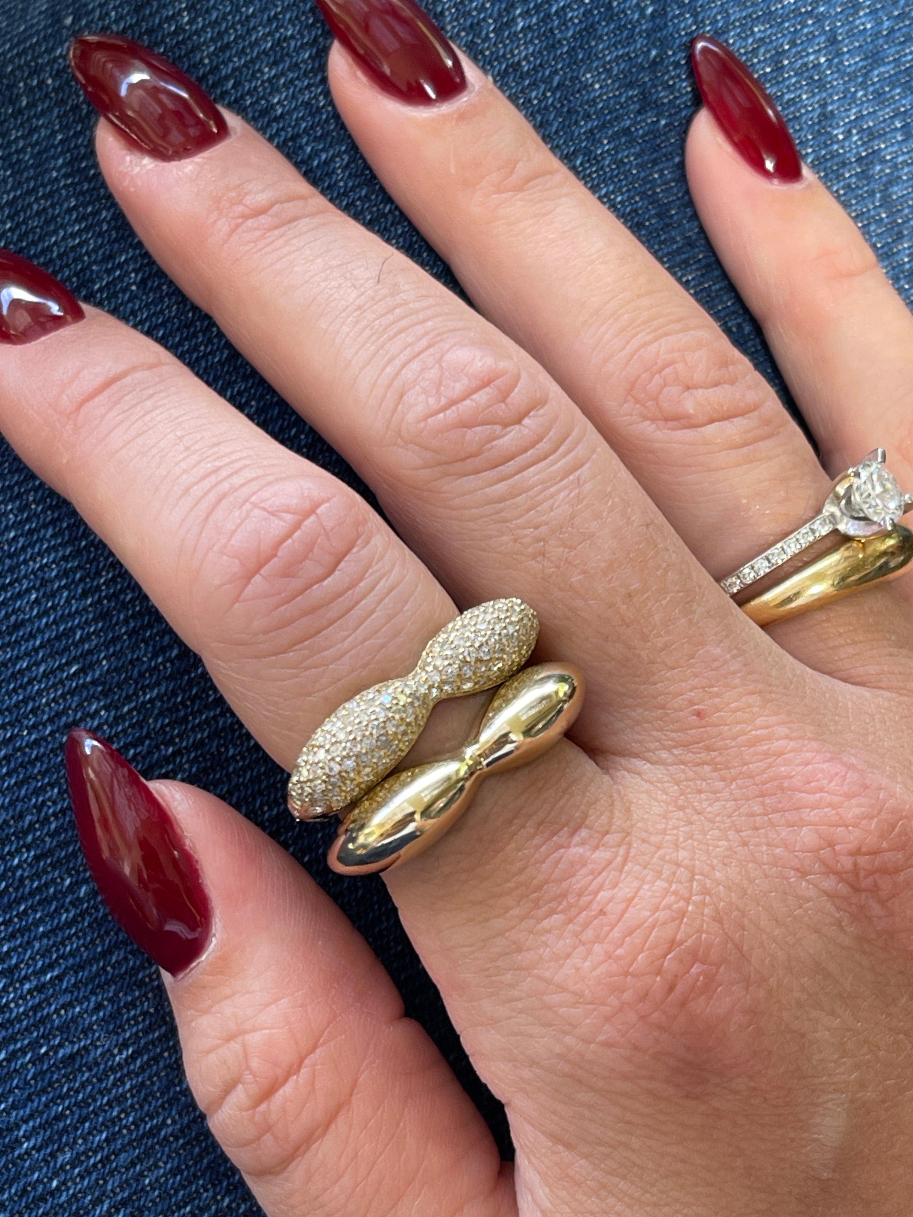 טבעת לב חלקה Éternal Heart