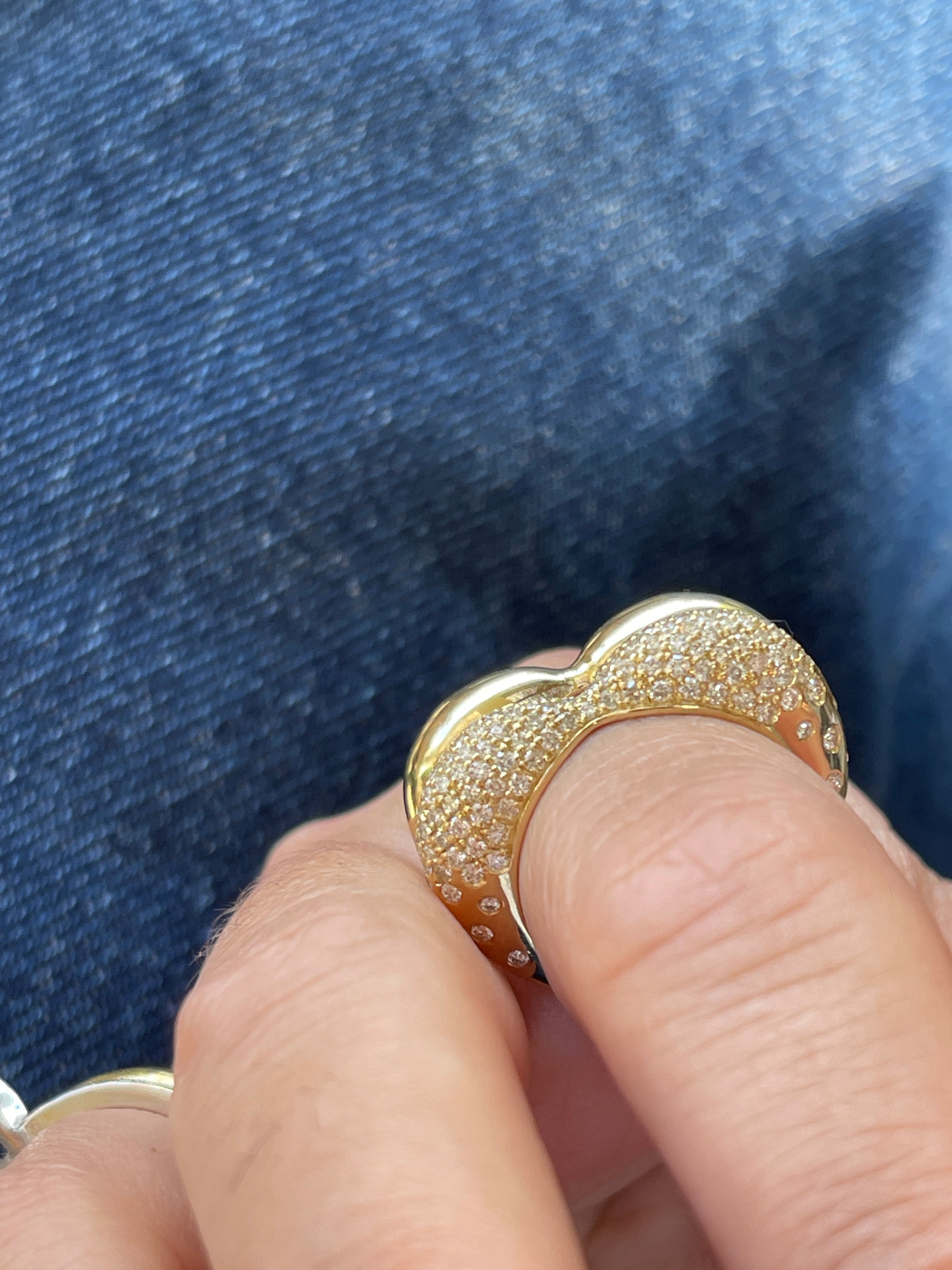 טבעת לב משובצת Éternal Heart