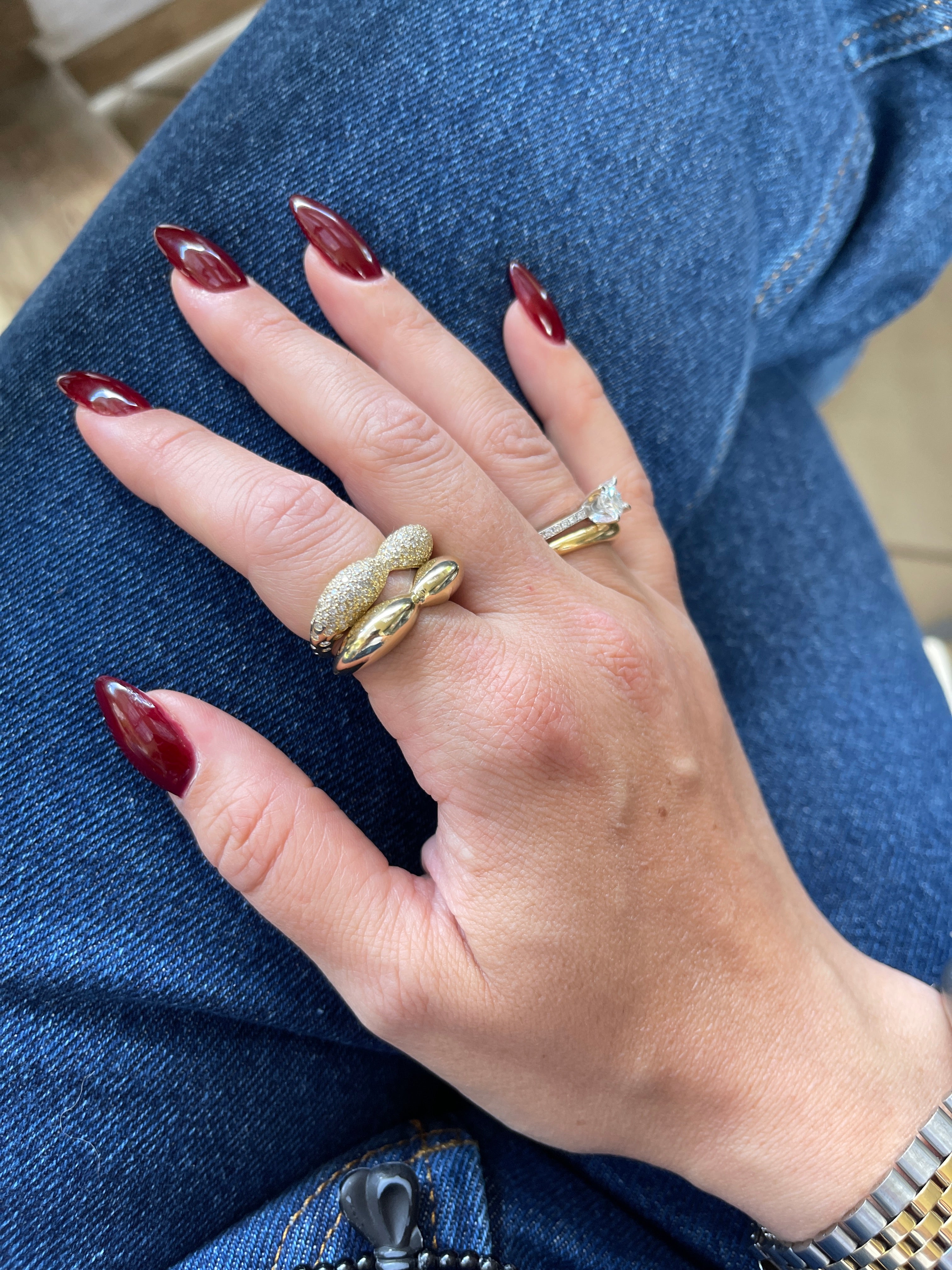 טבעת לב חלקה Éternal Heart