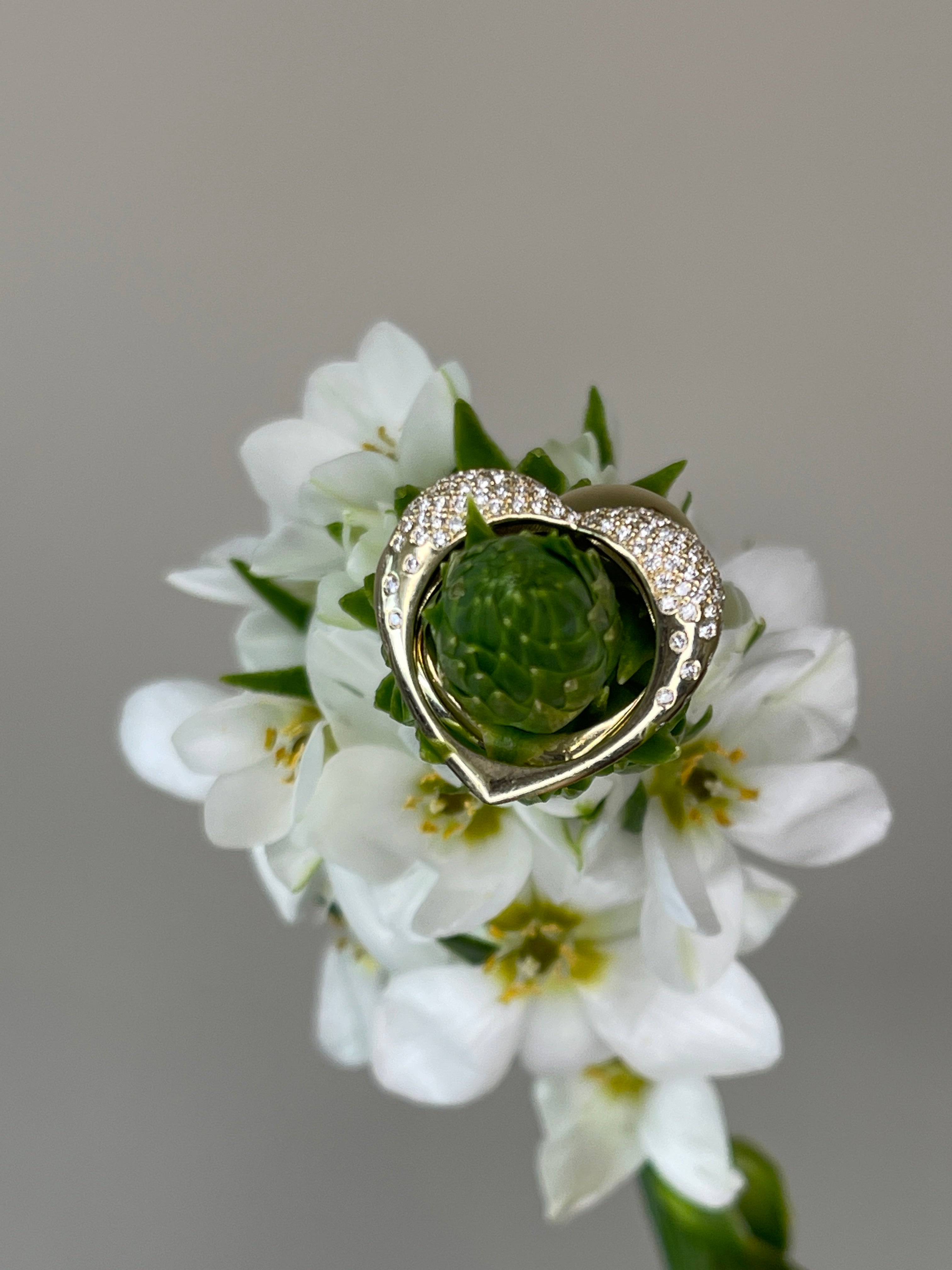 טבעת לב משובצת Éternal Heart