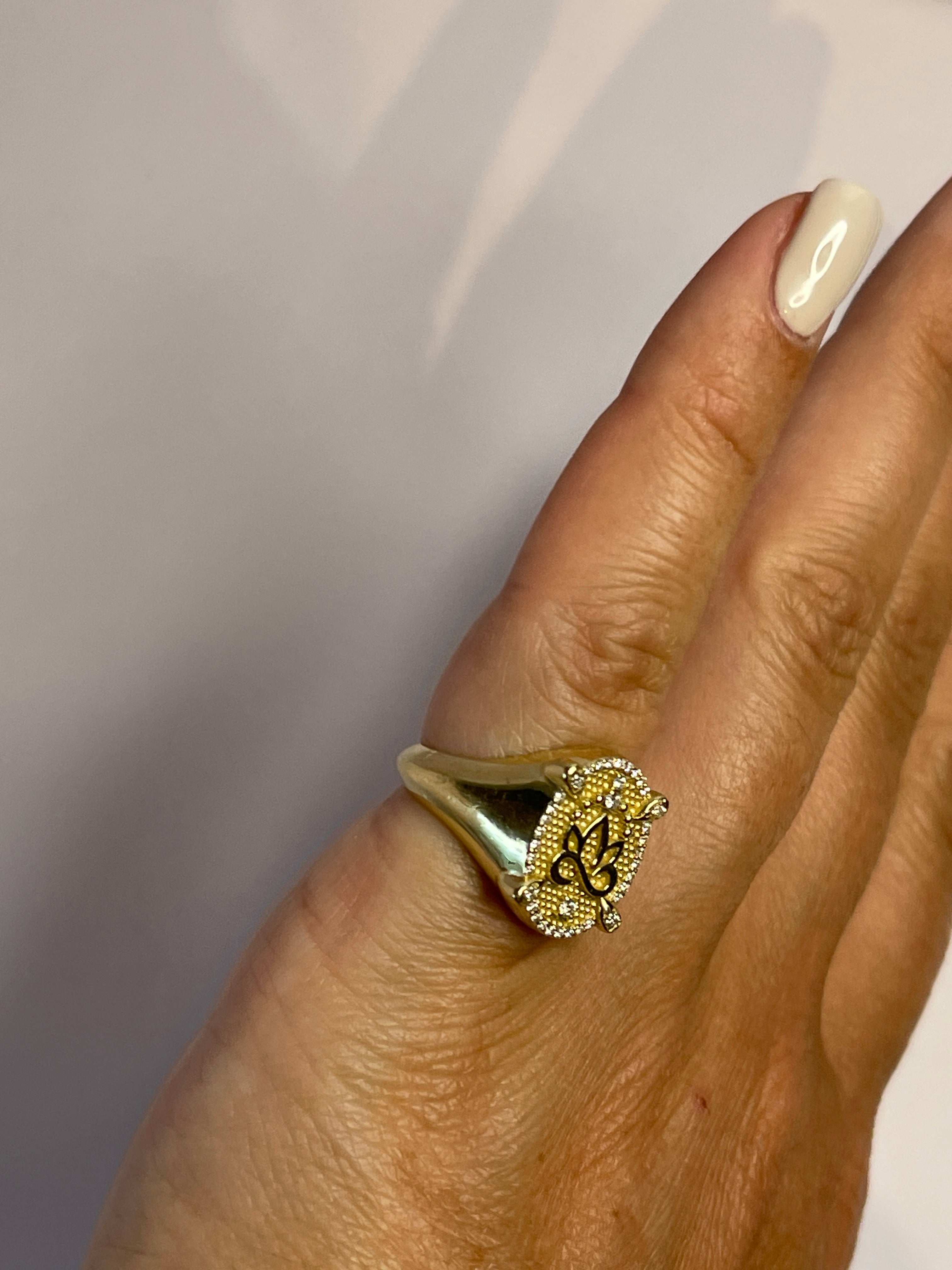 טבעת חותם קמע חוסן