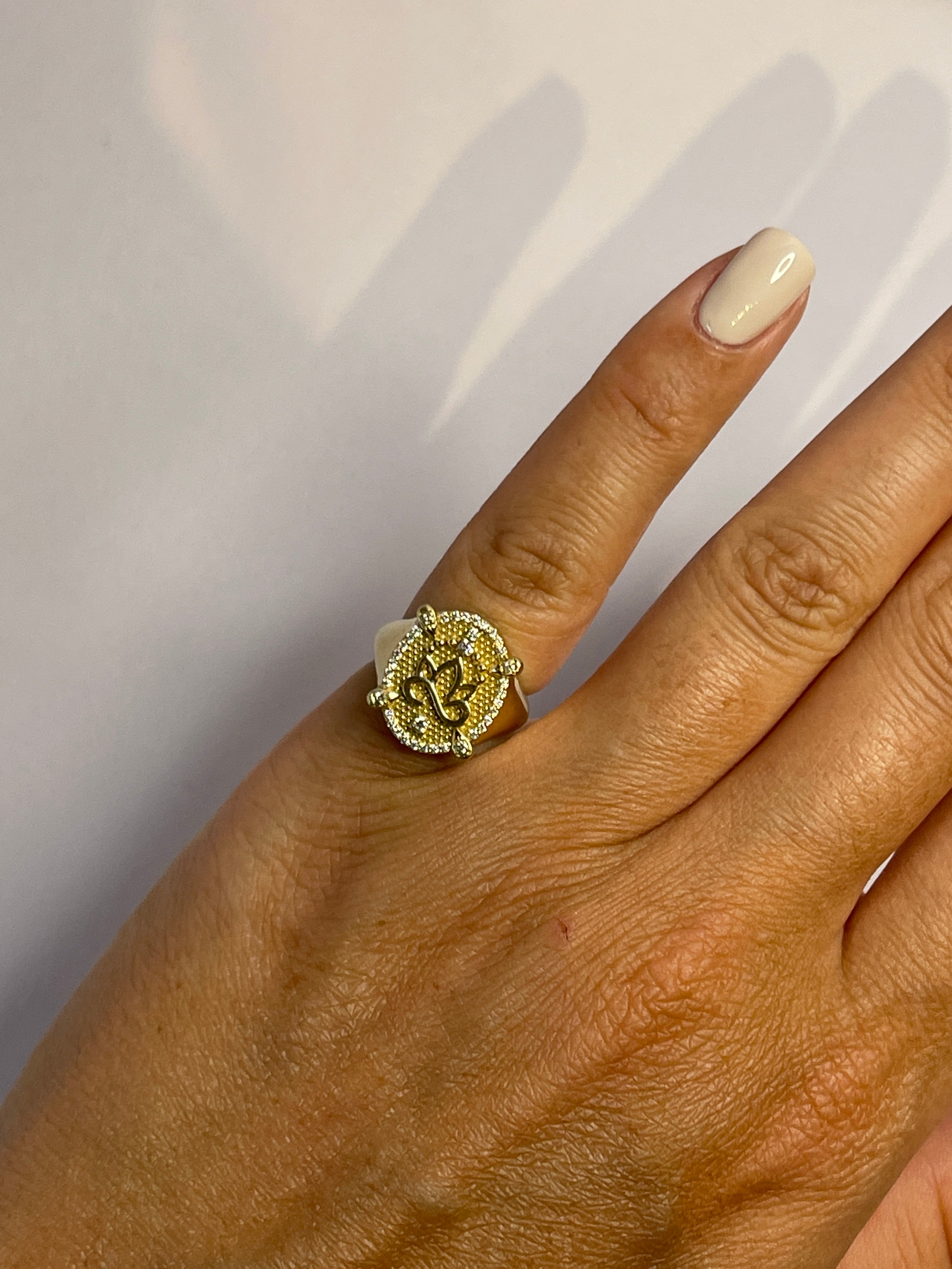 טבעת חותם קמע חוסן