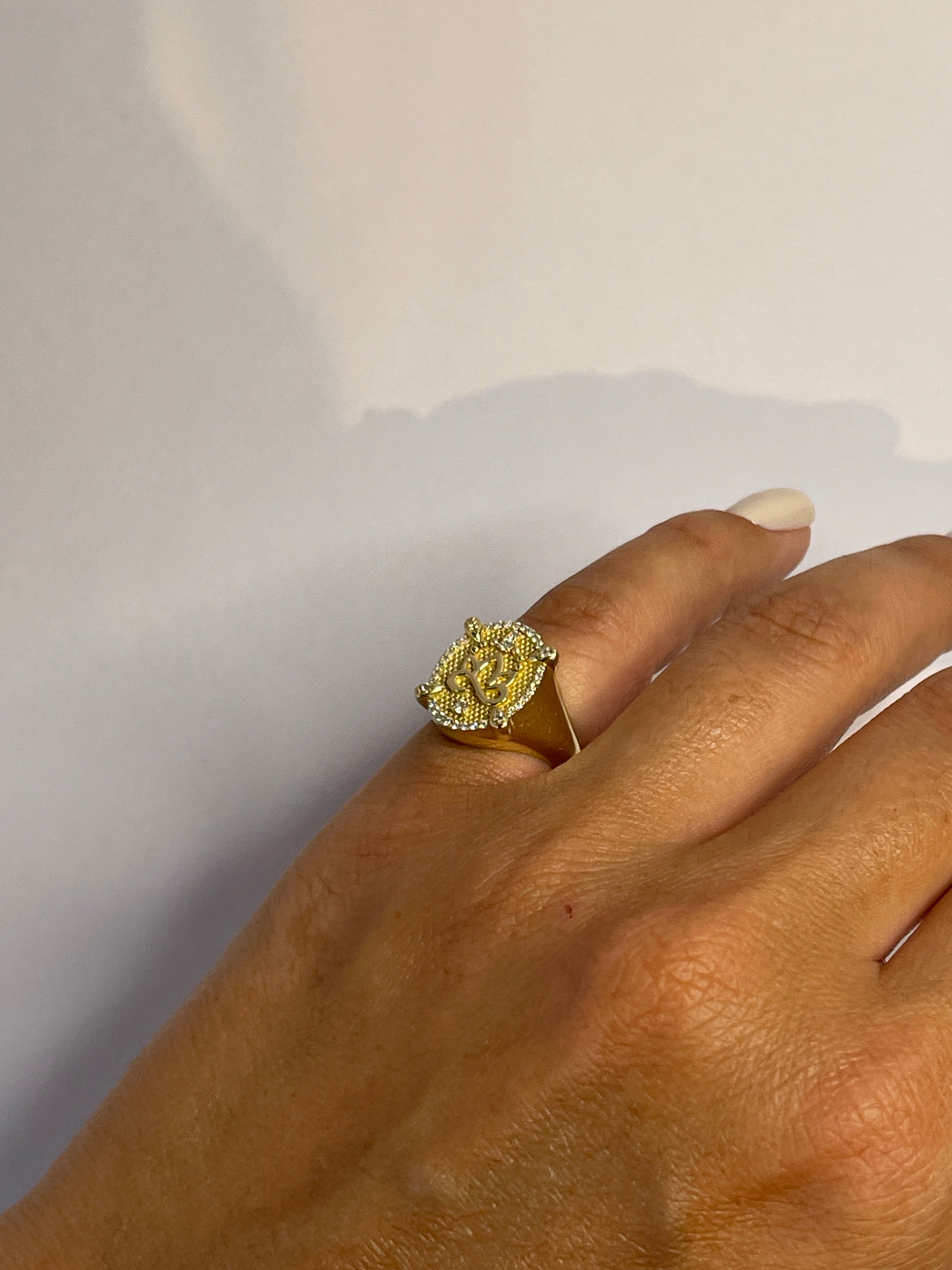 טבעת חותם קמע חוסן