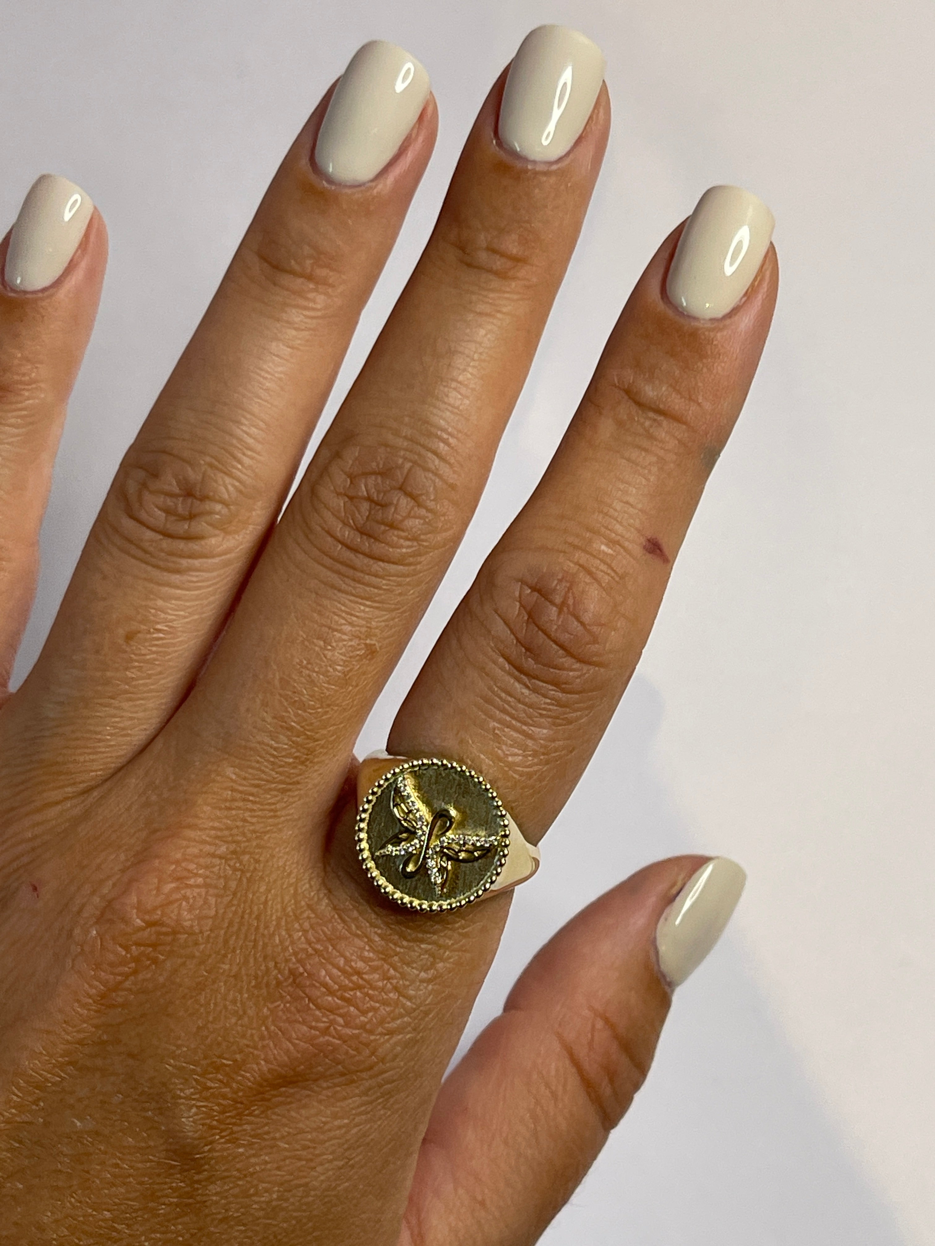 טבעת חותם קמע קארמה