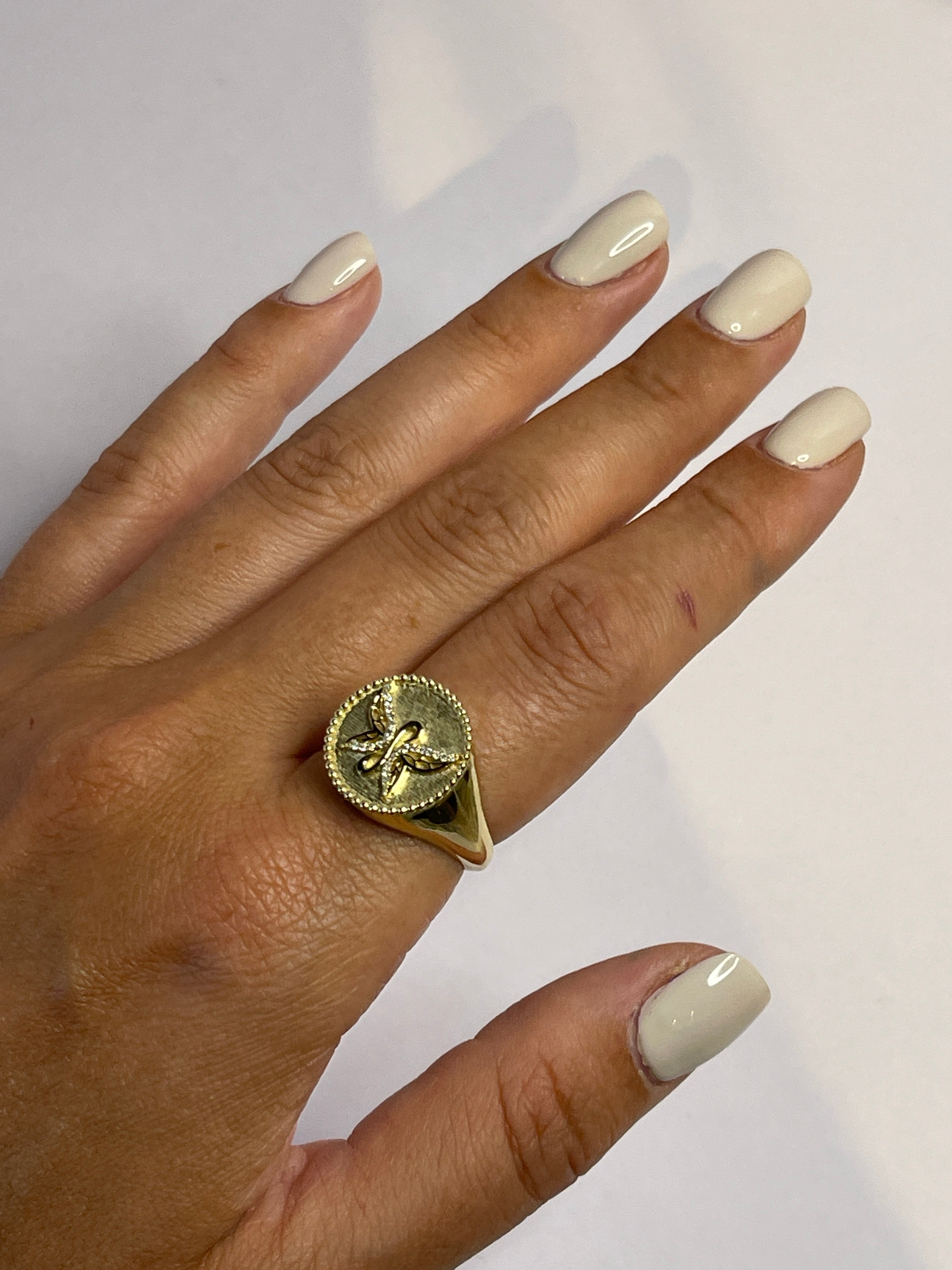 טבעת חותם קמע קארמה