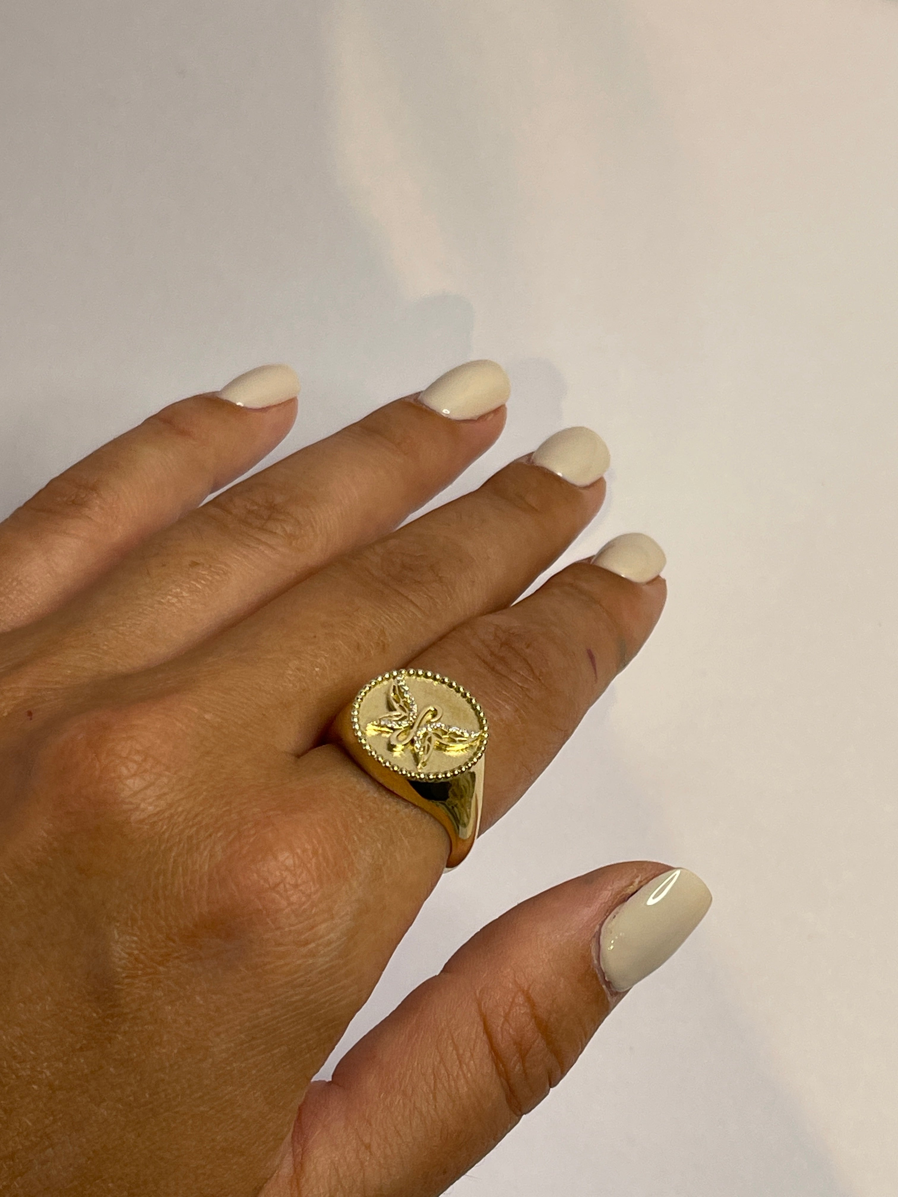 טבעת חותם קמע קארמה