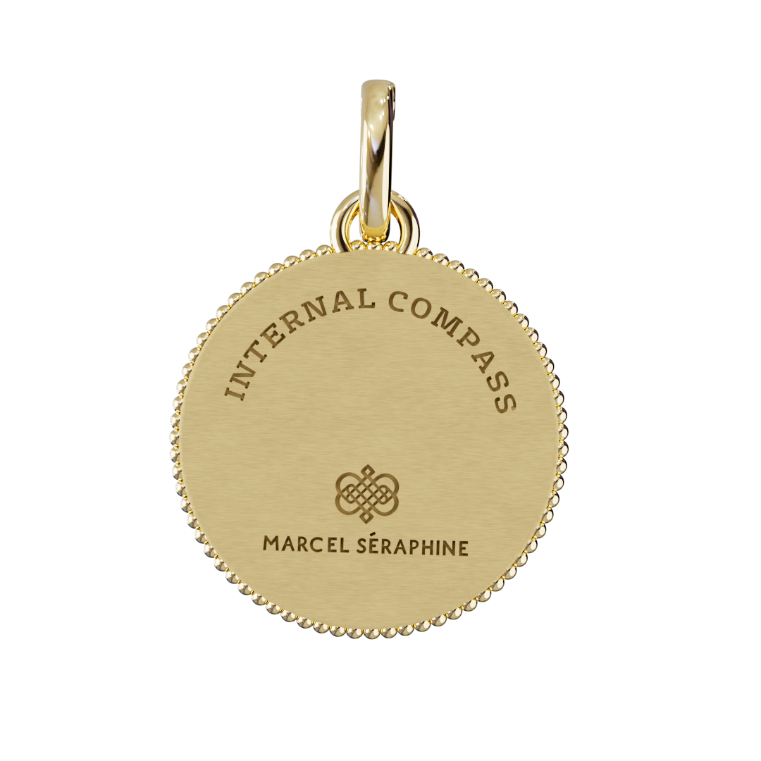 צמיד קמע מצפן פנימי