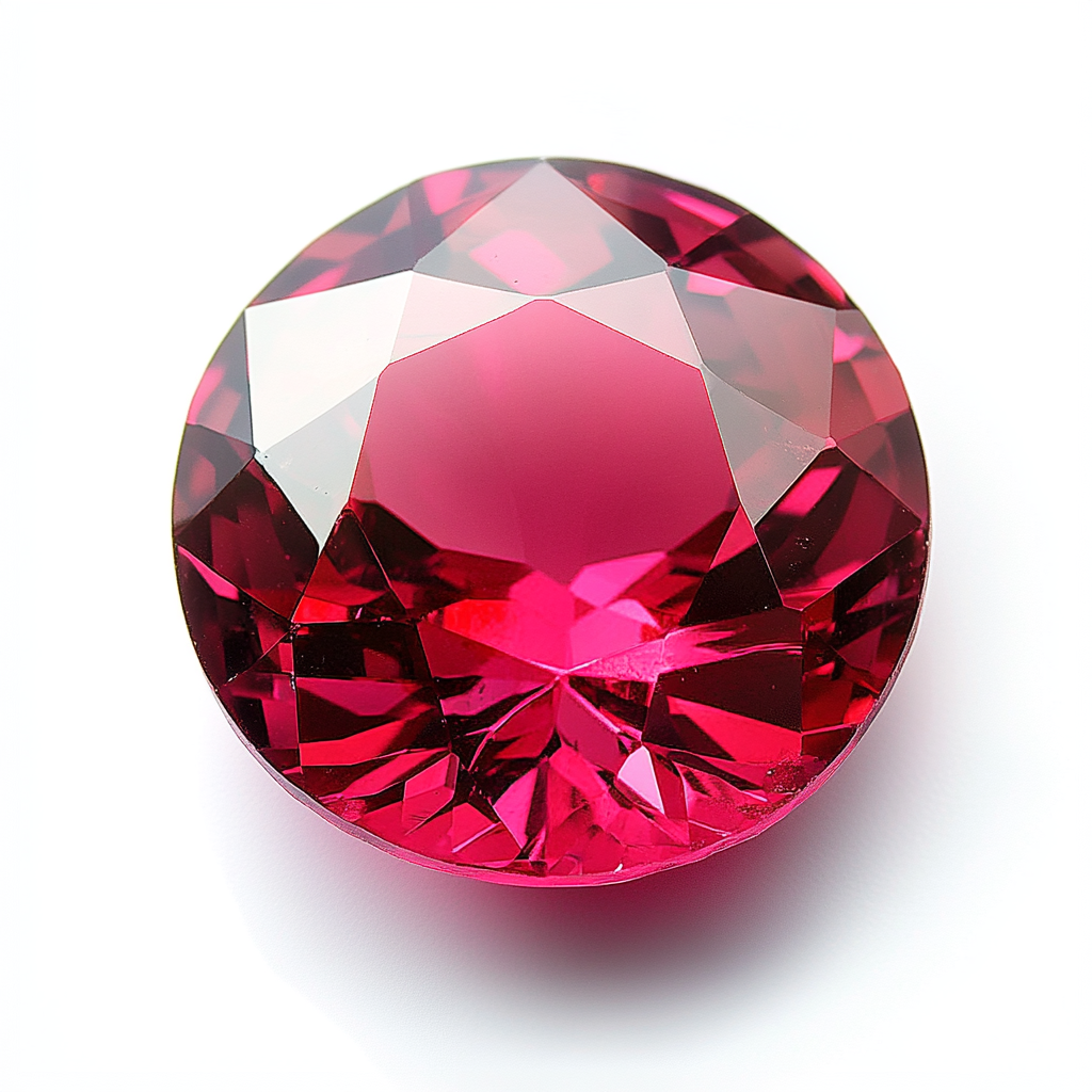 קמע מזל סרטן עם שיבוץ סוליטר של אבן המזל